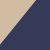 Blu navy e panna